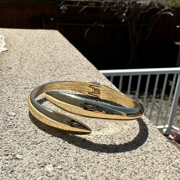Gold Twist Bangle - Picture 3 of 5
